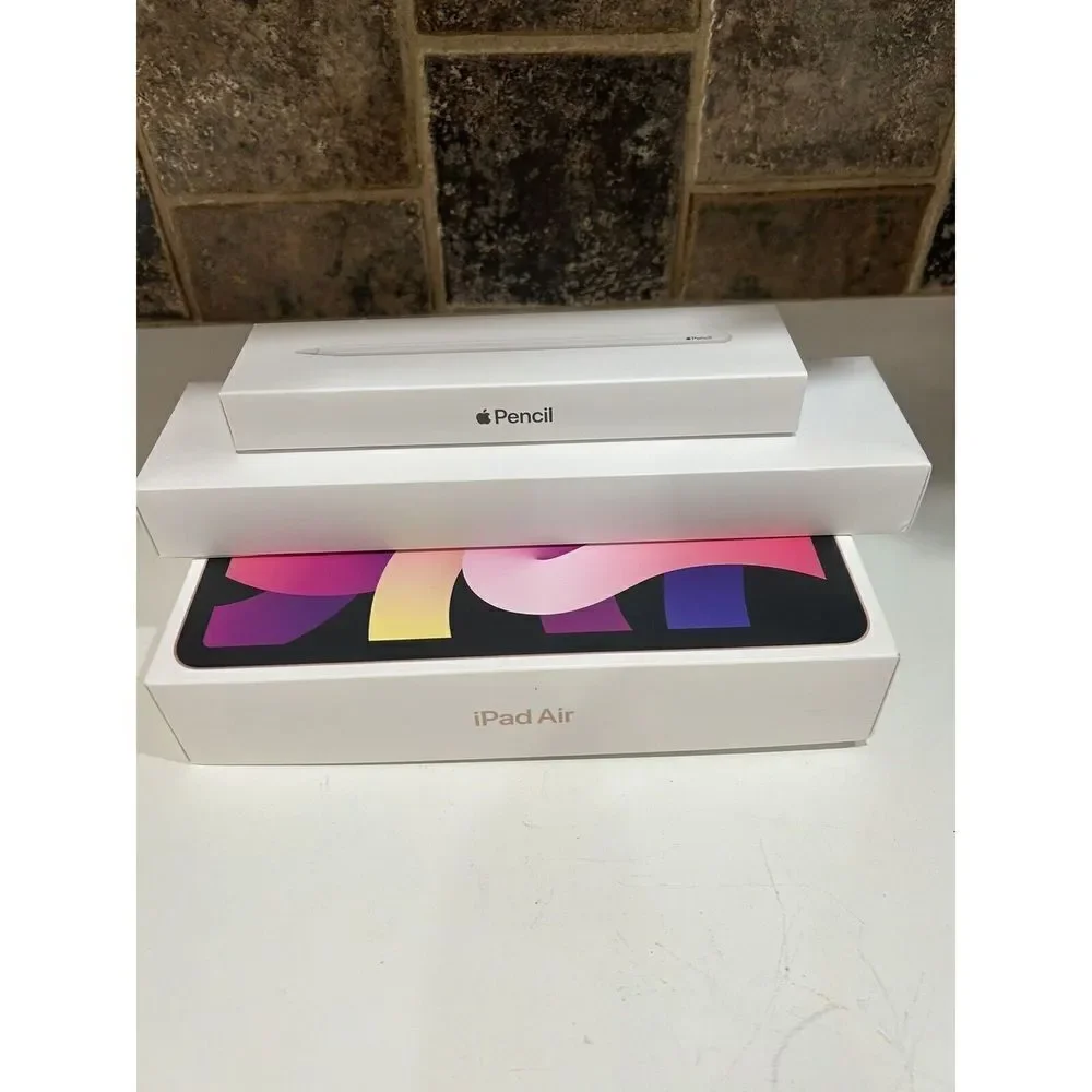Lot Of Empty APPLE Boxes, İPad Air 4th Gen., Apple Watch, Apple pencil. New Box.